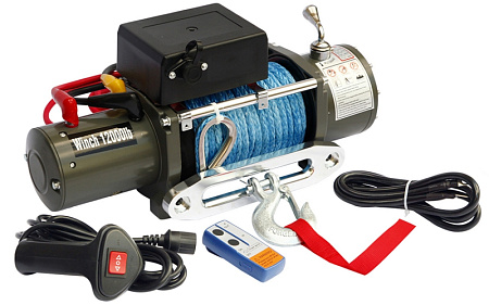 Лебедка электрическая 12V Electric Winch 12000lbs / 5443 кг